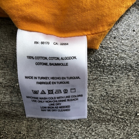 Anthropologie/ Maeve yellow floral tank size S - Picture 8 of 8